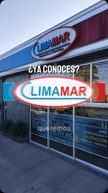 Frente del local de Climamar en avenida Urquiza